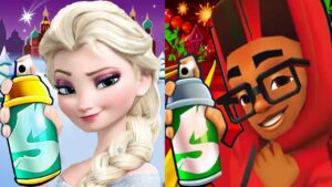 Subway Surfers Lunar New Year 2022 Festive Fresh vs Subway Ice Queen Runner Gameplay HD