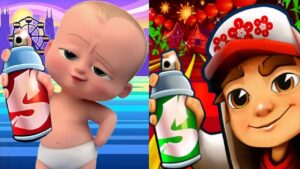 Subway Surfers Lunar New Year 2022 Jake vs Baby Johny Johny Yes Papa Run Gameplay HD