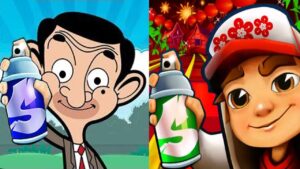 Subway Surfers Lunar New Year 2022 Mala Lunar Outfit vs Mr Bean Run Gameplay HD