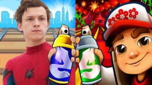 Subway Surfers Lunar New Year 2022 Spacebot vs Spider Man Hero Peter Parker Tom Holland Run Gameplay