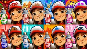 Subway Surfers Lunar New Year 2022 VS Cairo North Pole Venice Beach Paris Copenhagen Houston