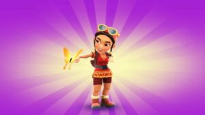 Subway Surfers Lunar New Year – Mala Lunar Outfit Và Ván Trượt Ukulele Hawaii Board