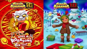 Subway Surfers: Lunar New Year VS North Pole Gameplay