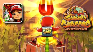 Subway Surfers Pick up 5 Magnets in One Run Lunar New Year 2022