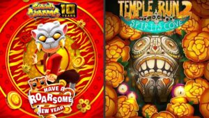 Subway Surfers World 🐯LUNAR NEW YEAR 2022! VERSUS Temple Run 2 🥶 SPIRITS COVE Map!