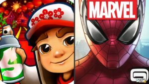 Subway Surfers World 🐯 NEW UPDATE - LUNAR NEW YEAR 2022! VERSUS 🕷️MARVEL Spider-Man Unlimited!