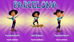 Subway Surfers: World Tour to Barcelona! 2022 Gameplay