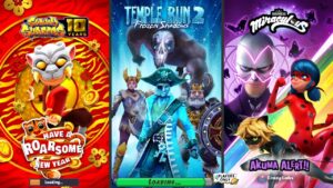 Subway Surfers World,LUNAR NEW YEAR Vs Temple Run 2,FROZEN SHADOWS Vs Miraculous Ladybug e Chat Noir