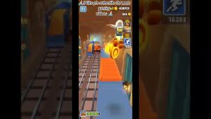 Subway surfers Barcelona 🛹🧲#short #youtubeshorts #subwaysurfers#gaming#gameplay