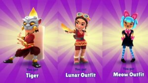 Unlocking Tiger, Mala Lunar Outfit & Harumi Meow Outfit Subway Surfers Lunar New Year