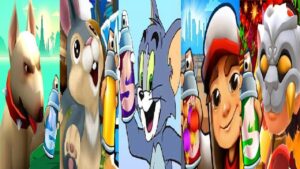 tom and jerry jungle run adventure VS Bunny Run VS Subway Surfers Lunar New Year VS Panda Panda Run