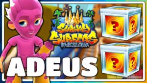 Adeus Subway Surfers Barcelona 2022