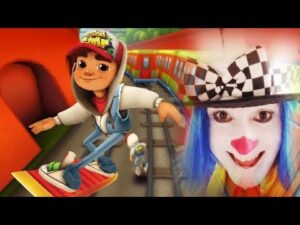 Jogando Subway Surfers