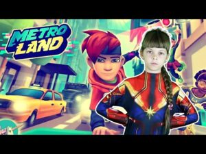 MetroLand - New Subway Surfers Game In Real Life