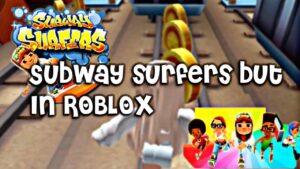 Playing *SUBWAY SURFERS* but in ROBLOX😳🏄‍♀️