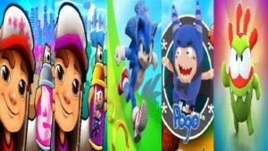 SONIC DASH VS Subway Surfers Space Station VS Vancouver VS Oddbods Turbo Run VS Om Nom Run Gameplay