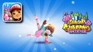 SUBWAY SURFERS SEASON HUNT REWARD PINK VANCOUVER SURFER
