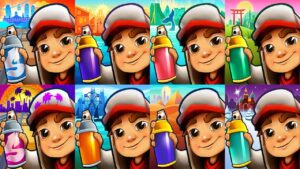 Subway Surfers 2022 Barcelona VS Buenos Aires Iceland Tokyo Paris Chicago Cairo Saint Petersburg