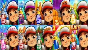 Subway Surfers 2022 Vancouver VS Cairo VS Chinese Version marrakesh  North Pole Cambridge Halloween