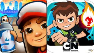 Subway Surfers 🇪🇸 BARCELONA 2022 Vs Ben 10: Up to Speed 🔥