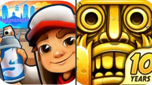 Subway Surfers 🇪🇸 BARCELONA 2022 Vs Temple Run: Classic 🏃‍♀️10Th Anniversary!