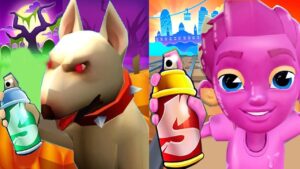 Subway Surfers Barcelona 2022 Charlie vs Dog Run Puppy Racing Gameplay HD