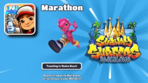 Subway Surfers Barcelona 2022 Marathon Traveling to Venice Beach : Brandon Hong Kong Surfer