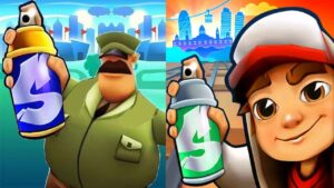 Subway Surfers Barcelona 2022 Pridebot vs Policeman Run Gameplay HD