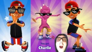 Subway Surfers Barcelona Beast Unlocking Charlie and Cules Skin
