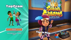Subway Surfers: Barcelona! - Tag Team - Gameplay