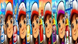 Subway Surfers Barcelona VS North Pole Christmas 2021 New York Chinese Journey to the East Space