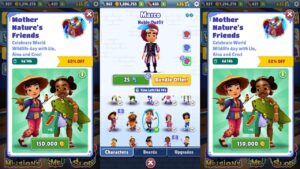 Subway Surfers Mother Nature's Friends vs Marco Noble Outfit Barcelona 2022