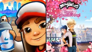 Subway Surfers 🇪🇸 UPDATE: BARCELONA 2022 Vs Miraculous Ladybug & Cat Noi‪r 🐞