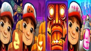 Subway Surfers Vancouver 2022 VS Cambridge Halloween  Mexico Halloween TEMPLE RUN 2  HALLOWEEN 2020