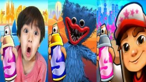 Subway Surfers Vancouver 2022 vs Huggy Wuggy vs Tag with Ryan Gameplay HD