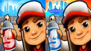 Subway Surfers: Vancouver VS Barcelona Gameplay