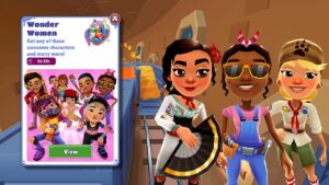 Subway Surfers Wonder Women Barcelona 2022