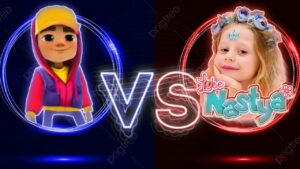 Subway surfers VS Like Nastya Gameplay | #subwaysurfers #likenastya  | #ckntoys #nastya #ryan #ckn |