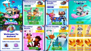 ALL UPCOMING BUNDLES OF SUBWAY SURFERS WORLD TOUR OXFORD 2022 WITH THEIR DATES BY TIME TRAVEL