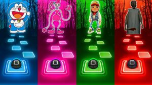 Doraemon - Mommy Long Legs - Subway Surfers - Granny | Tiles Hop EDM Rush