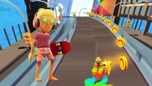 Dylan Và Ván Trượt Great White Trong Tag Team - Subway Surfers New York