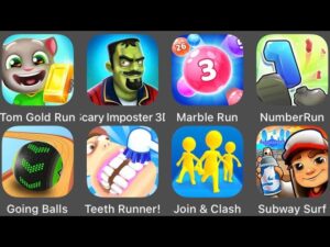 Marble Run,Subway Surfers,Going Balls,Scary Imposter 3D,Join & Clash,Number Run,Tom Gold Run