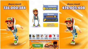 Subway Surfers 1 Coins = 999999 Coins
