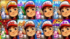 Subway Surfers 2022 Monaco VS Oxford Vancouver Barcelona Lunar New Year Cairo NorthPole Venice Beach