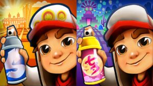 Subway Surfers Monaco vs Subway Surfers Mexico