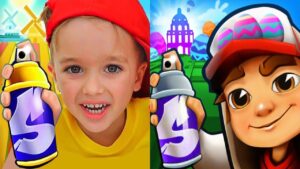Subway Surfers Oxford 2022 Dino vs Vlad and Nikita Run Gameplay HD