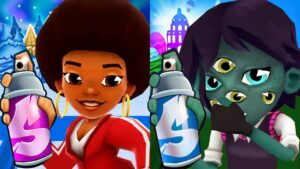 Subway Surfers Oxford 2022 Morgan vs 3D Frizzy Subway Jungle Dash Gameplay HD