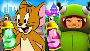 Subway Surfers Oxford 2022 Yutani vs 3D Subway Jerry Dash Gameplay HD