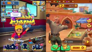 Subway Surfers: Oxford! VS Jumanji: Epic Run! Walkthrough