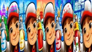 Subway Surfers Oxford VS North Pole Christmas 2021VS Vancouver VS Chinese Version VS marrakesh